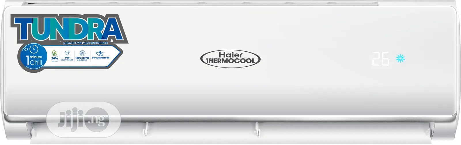 Haier Thermocool Tundra 1HP Split - HSU 09TESN