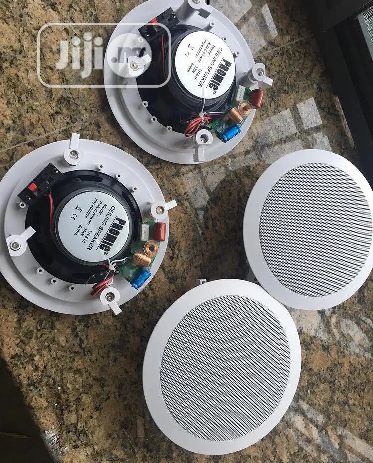 PROMIC 30W Ceiling Mounted Pop Loud Speakers.