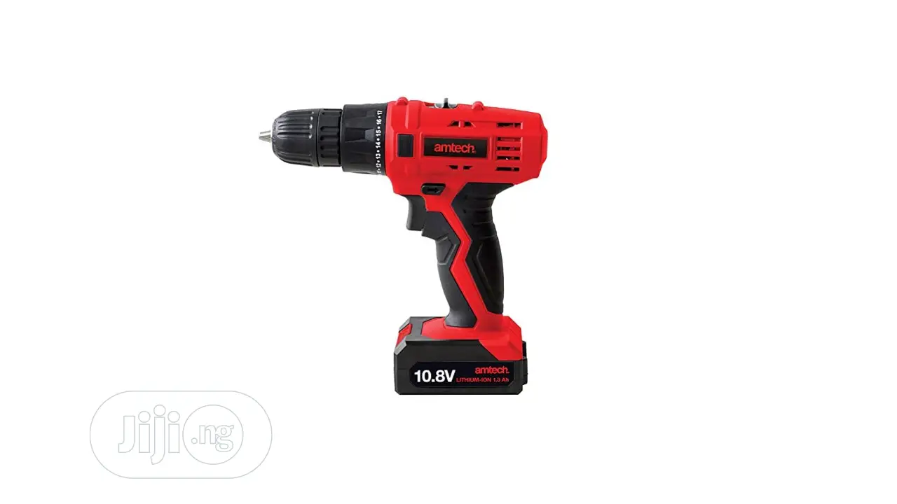 Amtech V6505 10.8-volt Li-ion Cordless Rechargeable Drill