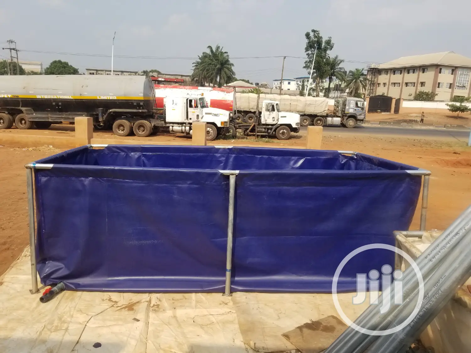 Amazing Tarpaulin Fish Pond