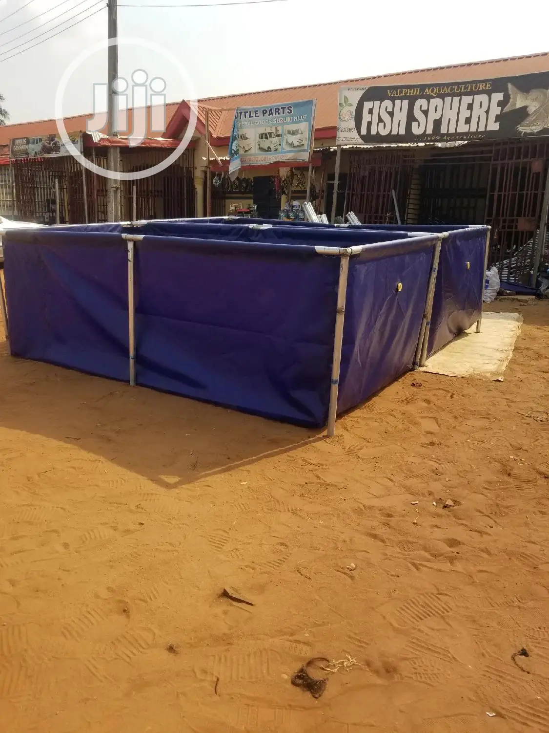 Amazing Tarpaulin Fish Pond