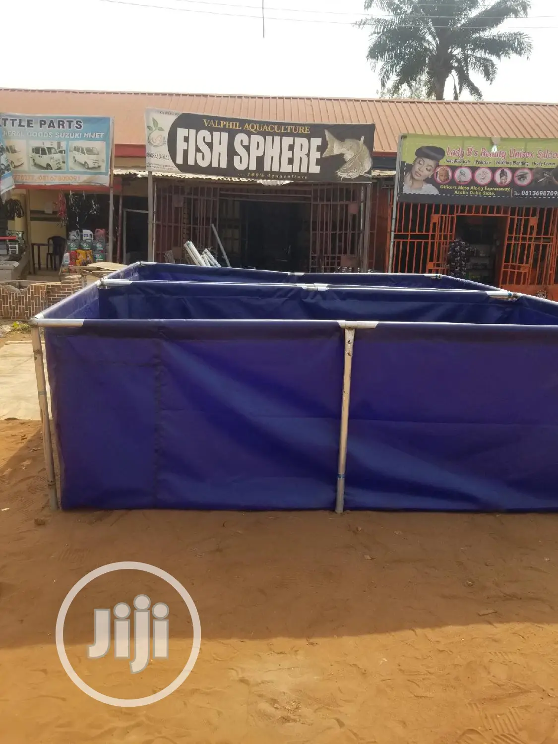 Amazing Tarpaulin Fish Pond