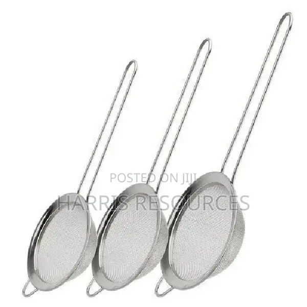 Stainless Steel Strainer (3 Pieces)
