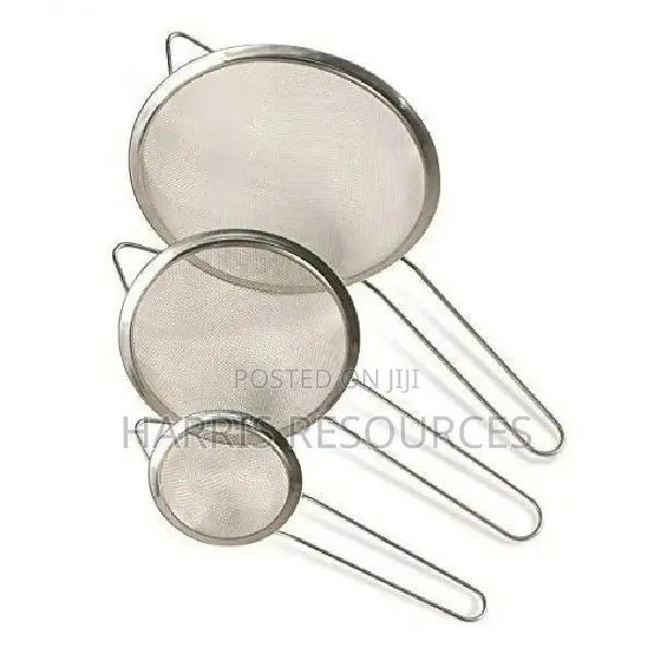 Stainless Steel Strainer (3 Pieces)