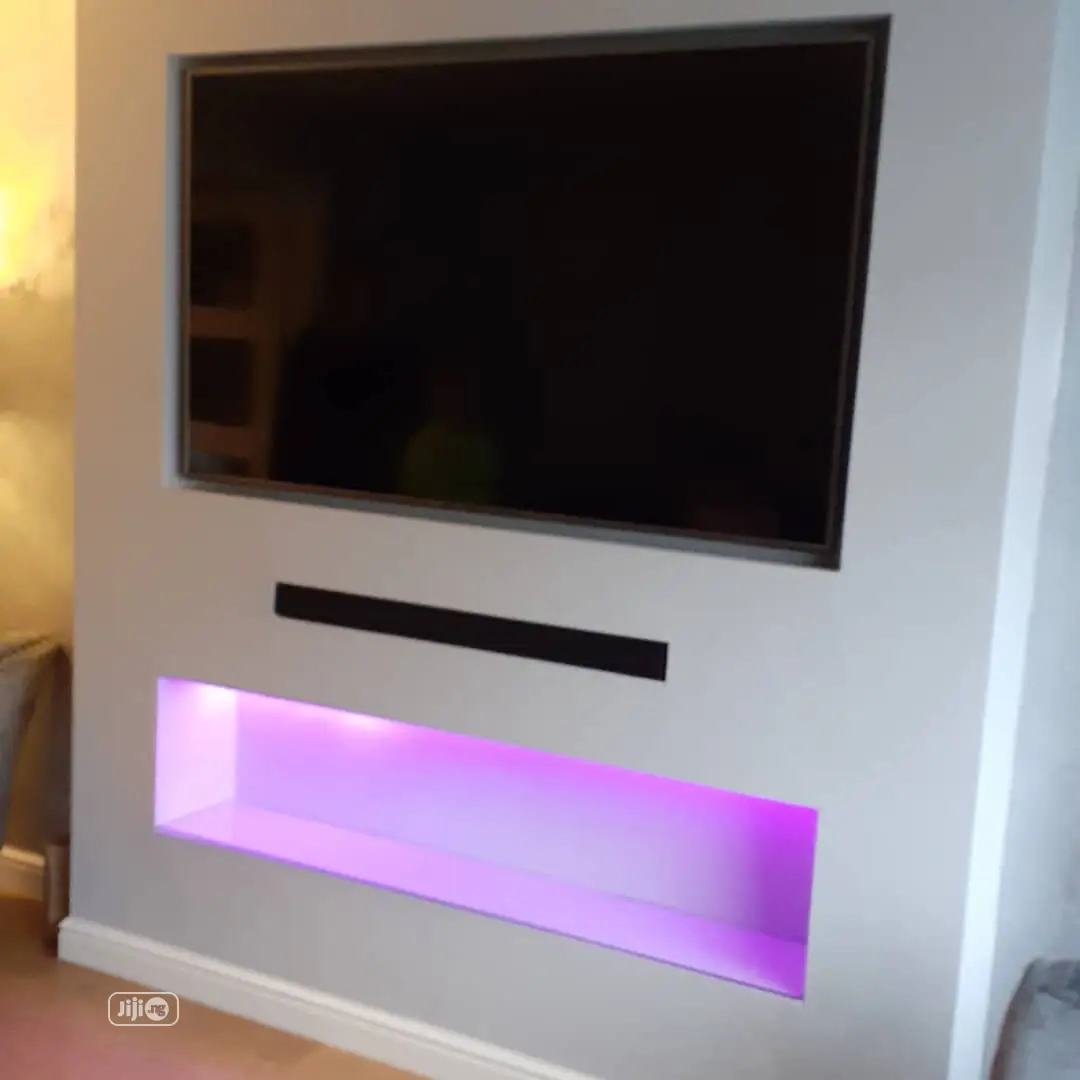 Tv Wall Design An Pop Wall Divider Interior Design