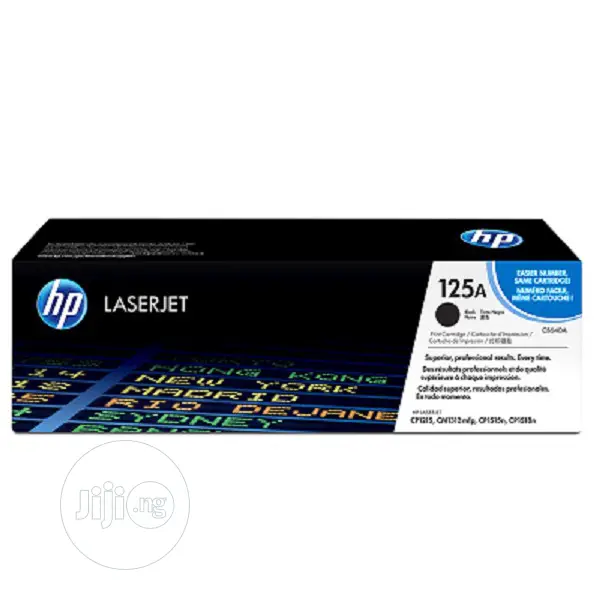 HP 125A Black Toner Catridge Cb540a