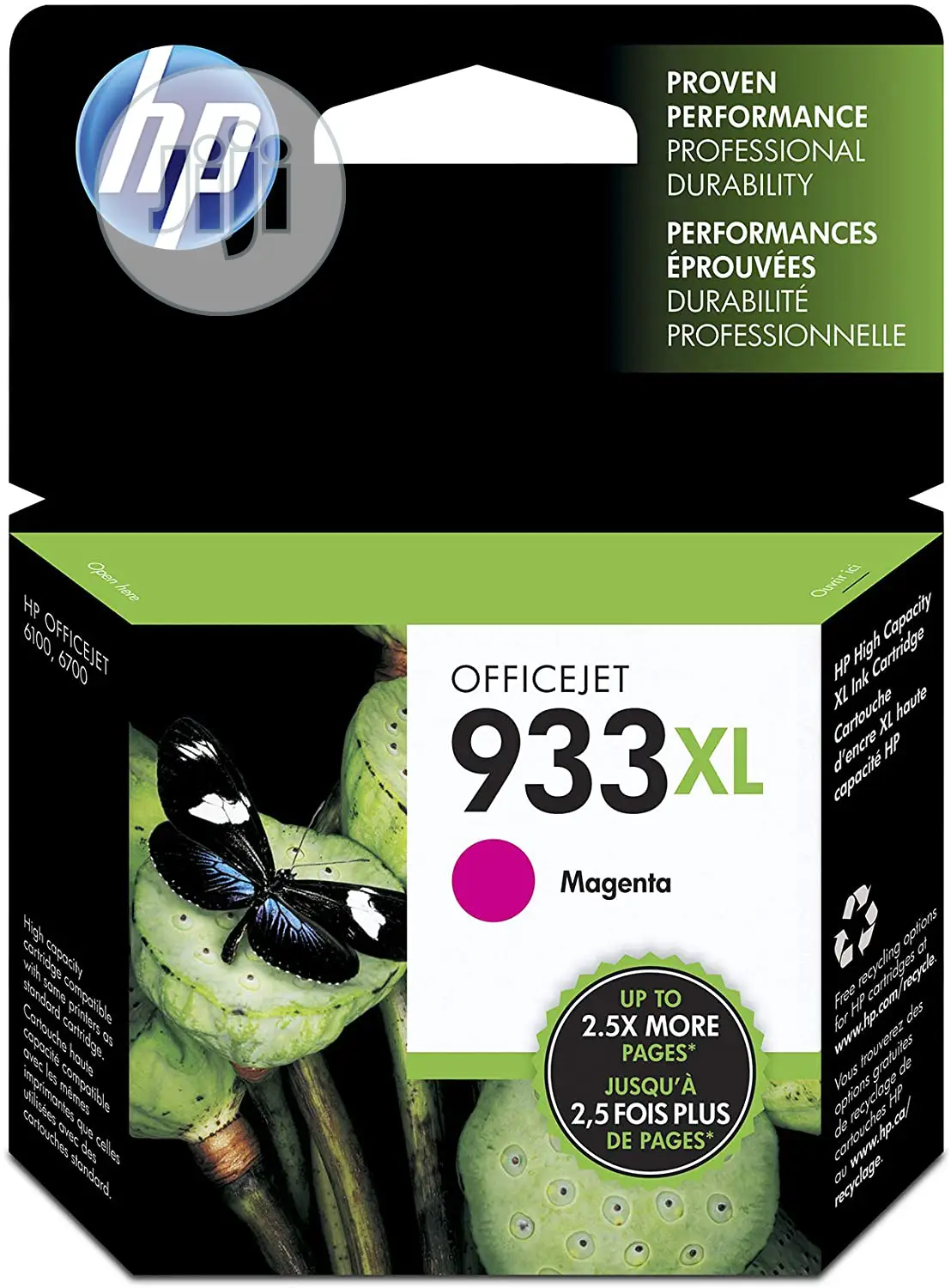 HP 933xl High Yield Magenta Ink