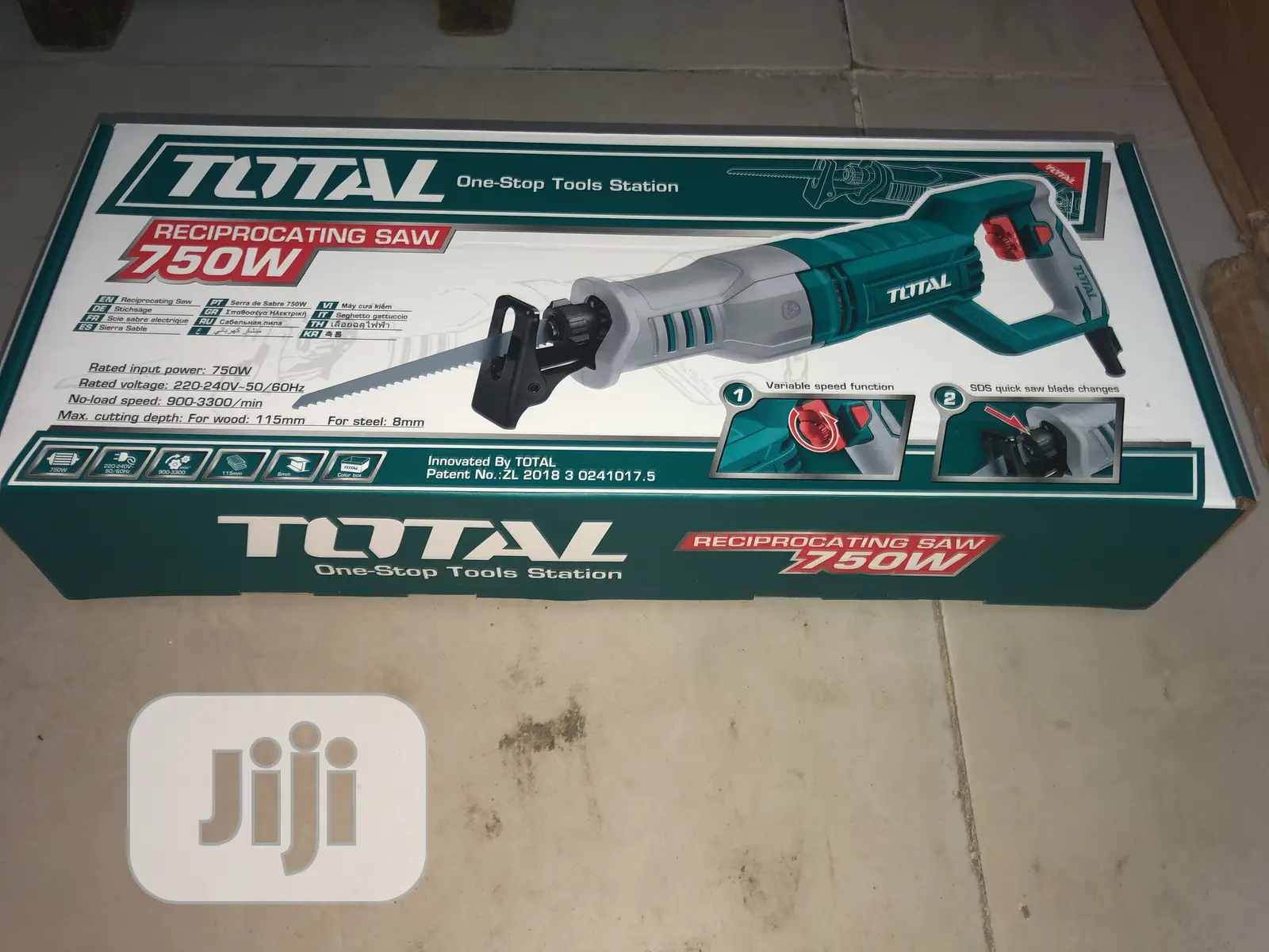 Total Reciprocating Saw Machine 750w Professional