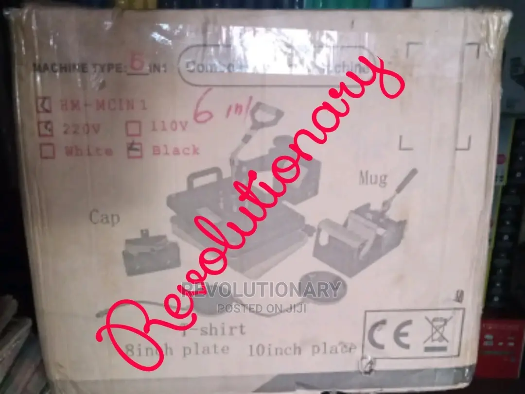 6 in 1 Heat Press Machine