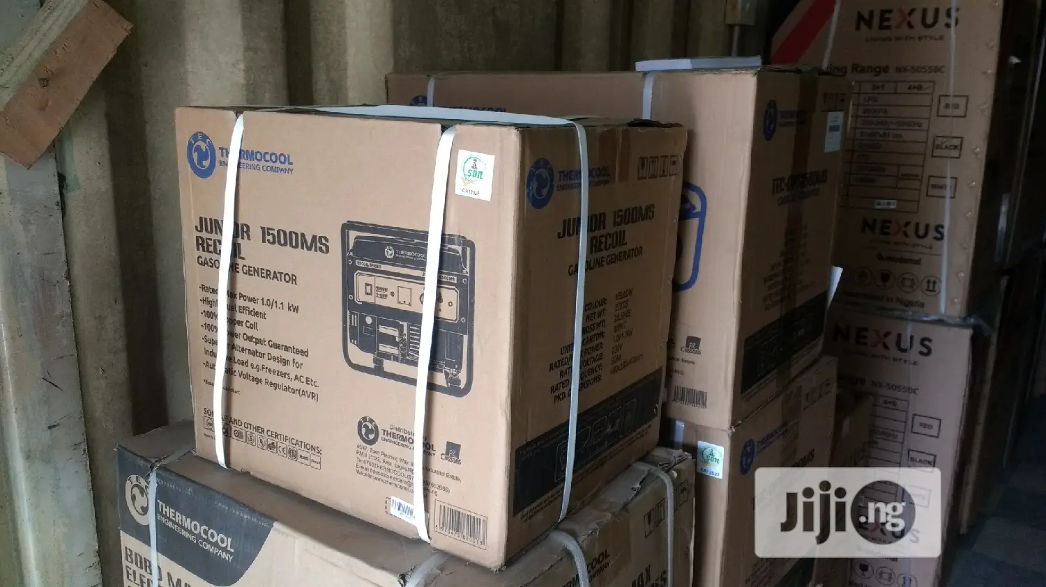 Thermocool 1.25kva Jnr/Max Manual Copper Generator (1500ms)