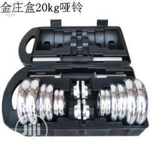 20kg York Dumbell in a Case