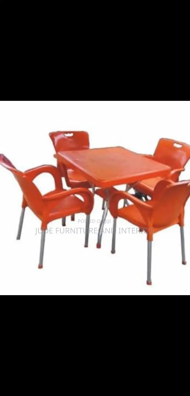 Set of Plastic Table and Chair