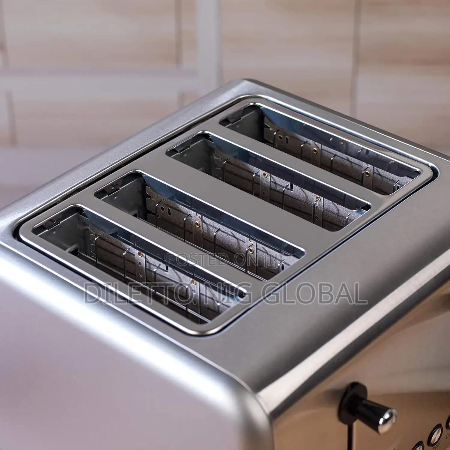 Salter Metallics Polaris 4-Slice Pop-Up Toaster, 1500 W