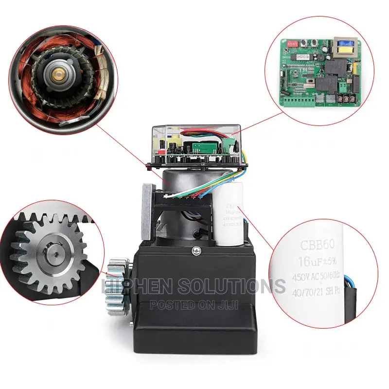 Heavy Motor Electric Remote Control Sliding Gate Opener