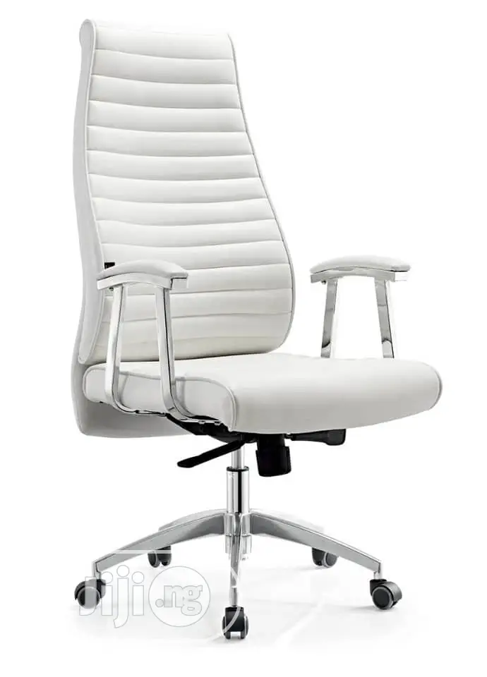 Executive White Ergonomic Chair