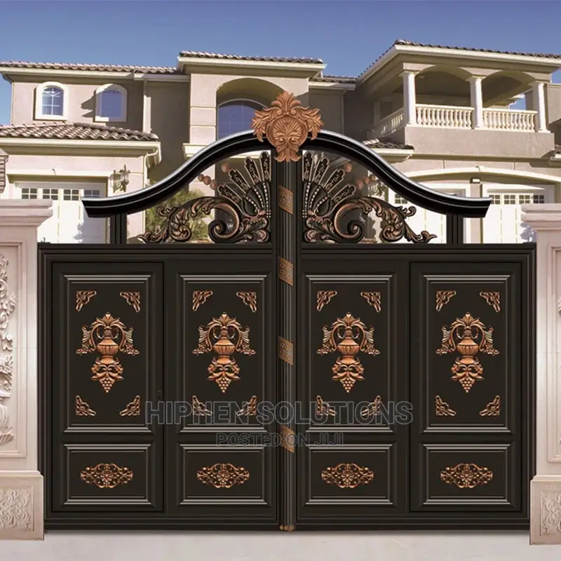 Full Aluminum Swing Driveway Fence Gate