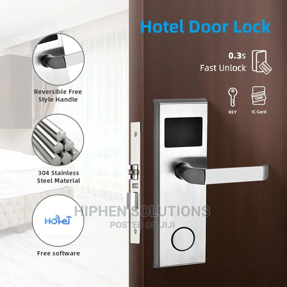 RFID Electronic Hotel Key Card Door Lock System by HIPHEN