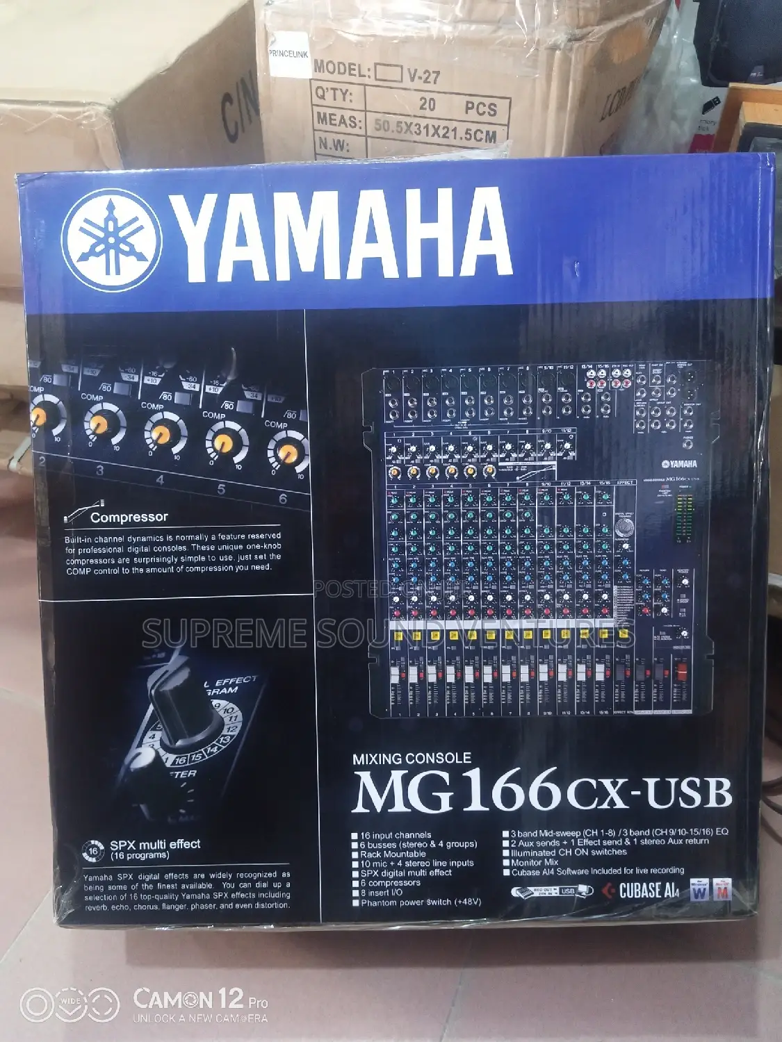 Mg 166cx -Usb Yamaha Mixer