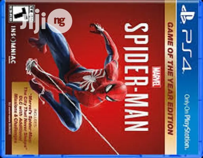 Ps4 Cd Spiderman Goty Edi