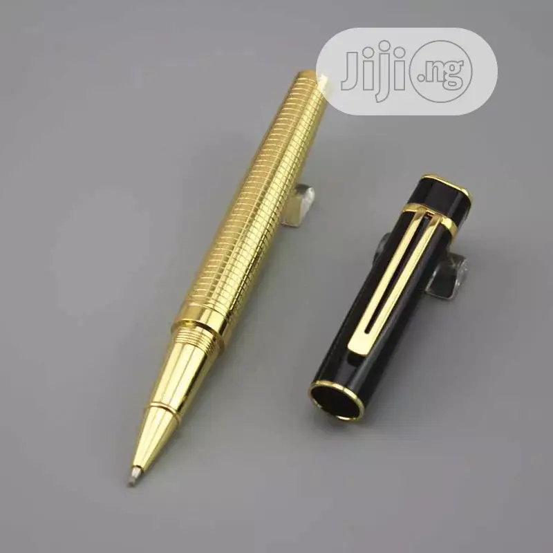 Ballpoint Pen Metal Caneta School Office Supplies Man Women