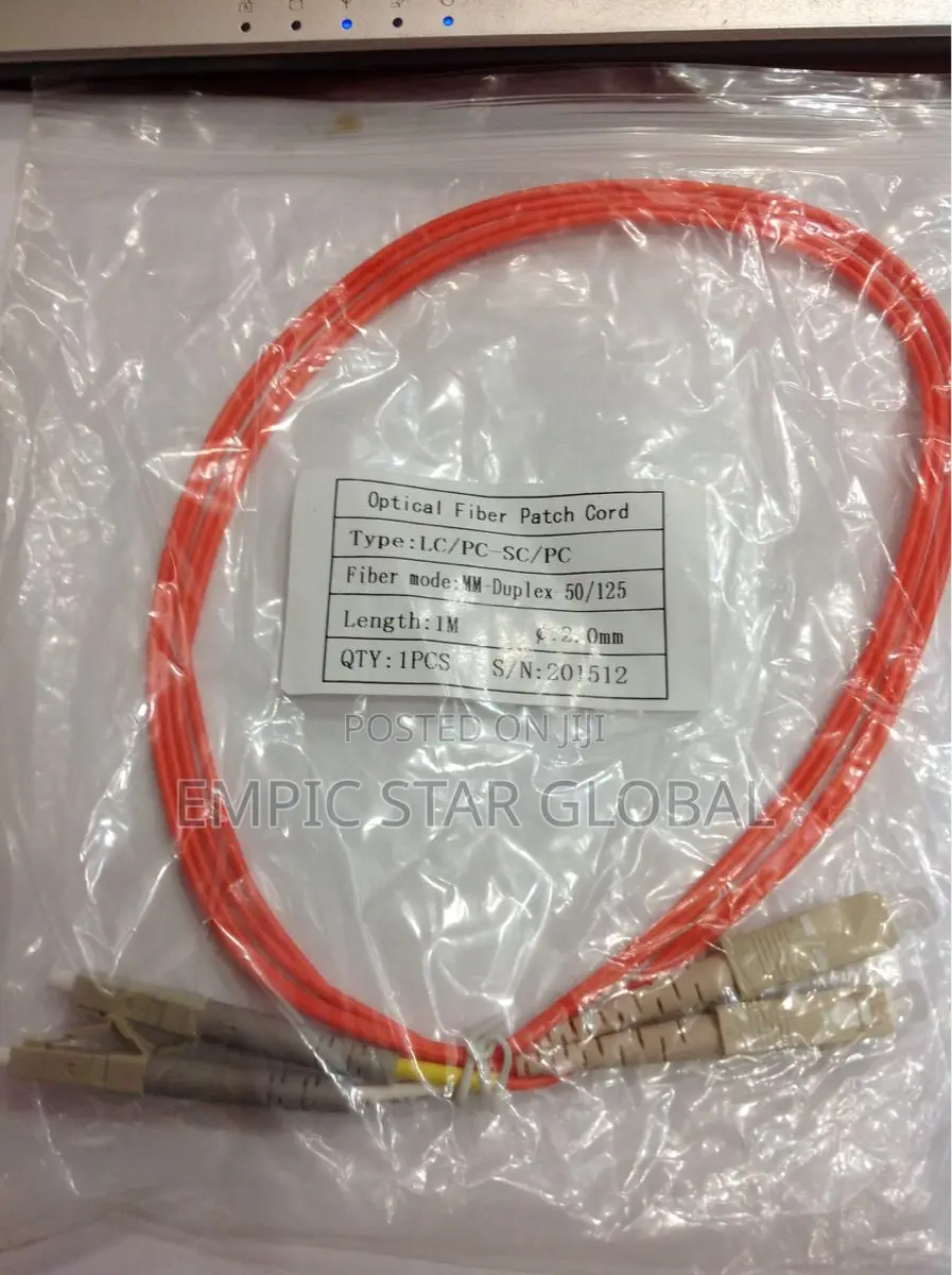 Fiber Patch Cords Sc-Lc 1m Mm Duplex