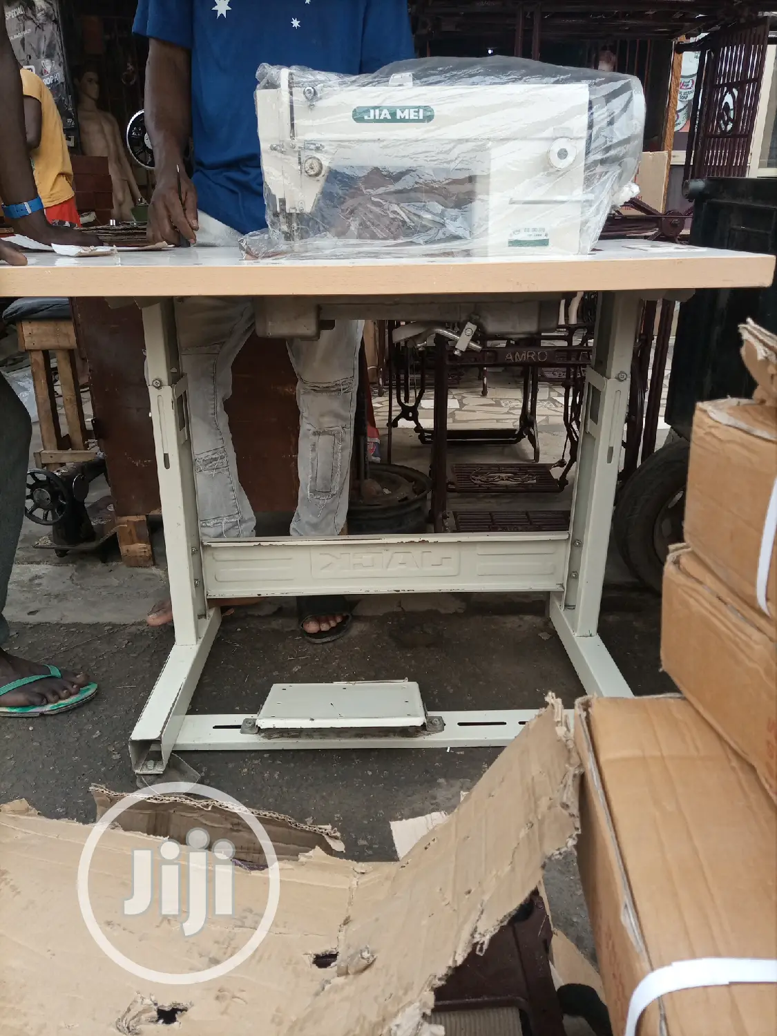 JIA MEI Double Presser Foot Sewing Machine