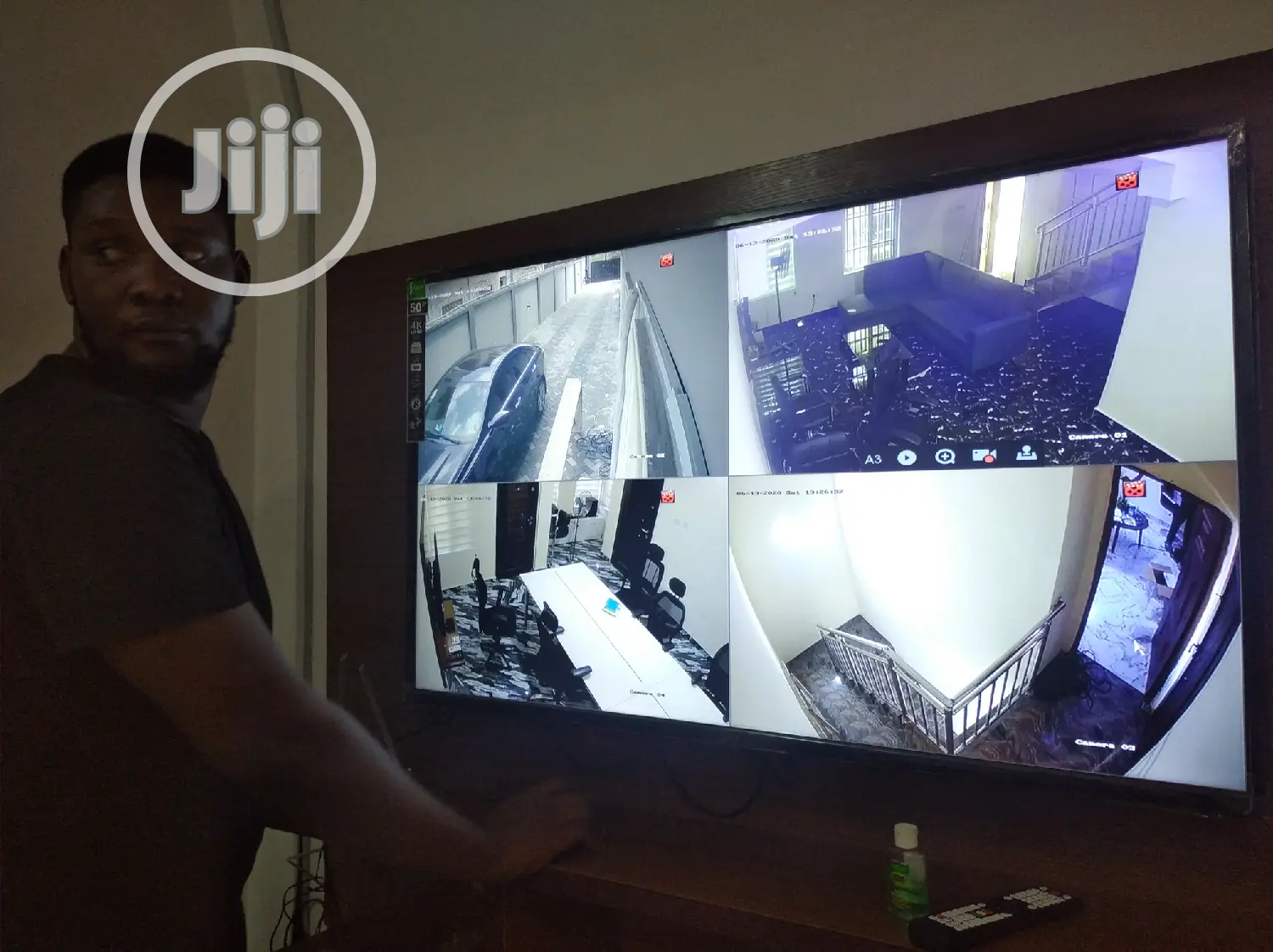 8 Channel CCTV Installation With Mobile View In Nigeria