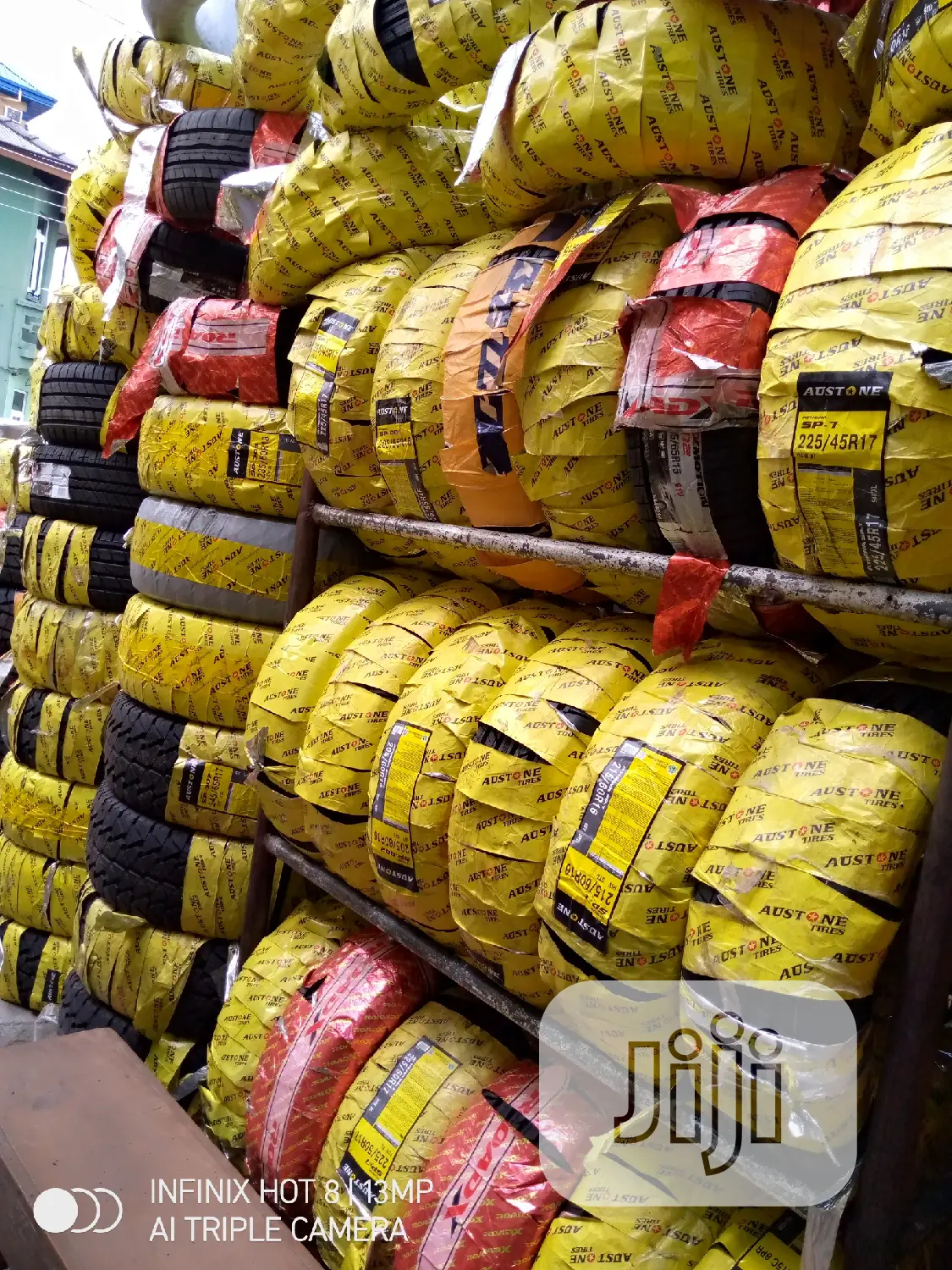 Austone, Maxxis, Bridgestone, Dunlop, Roadx
