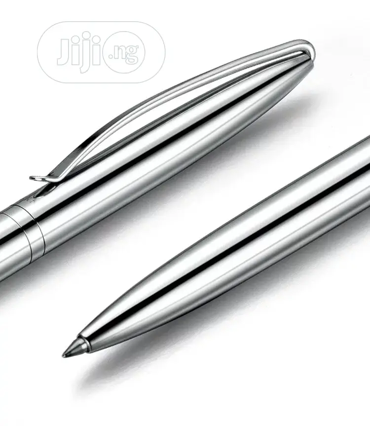 1pc High-End Silver Signature Pen Advertising Pen 0.7mm