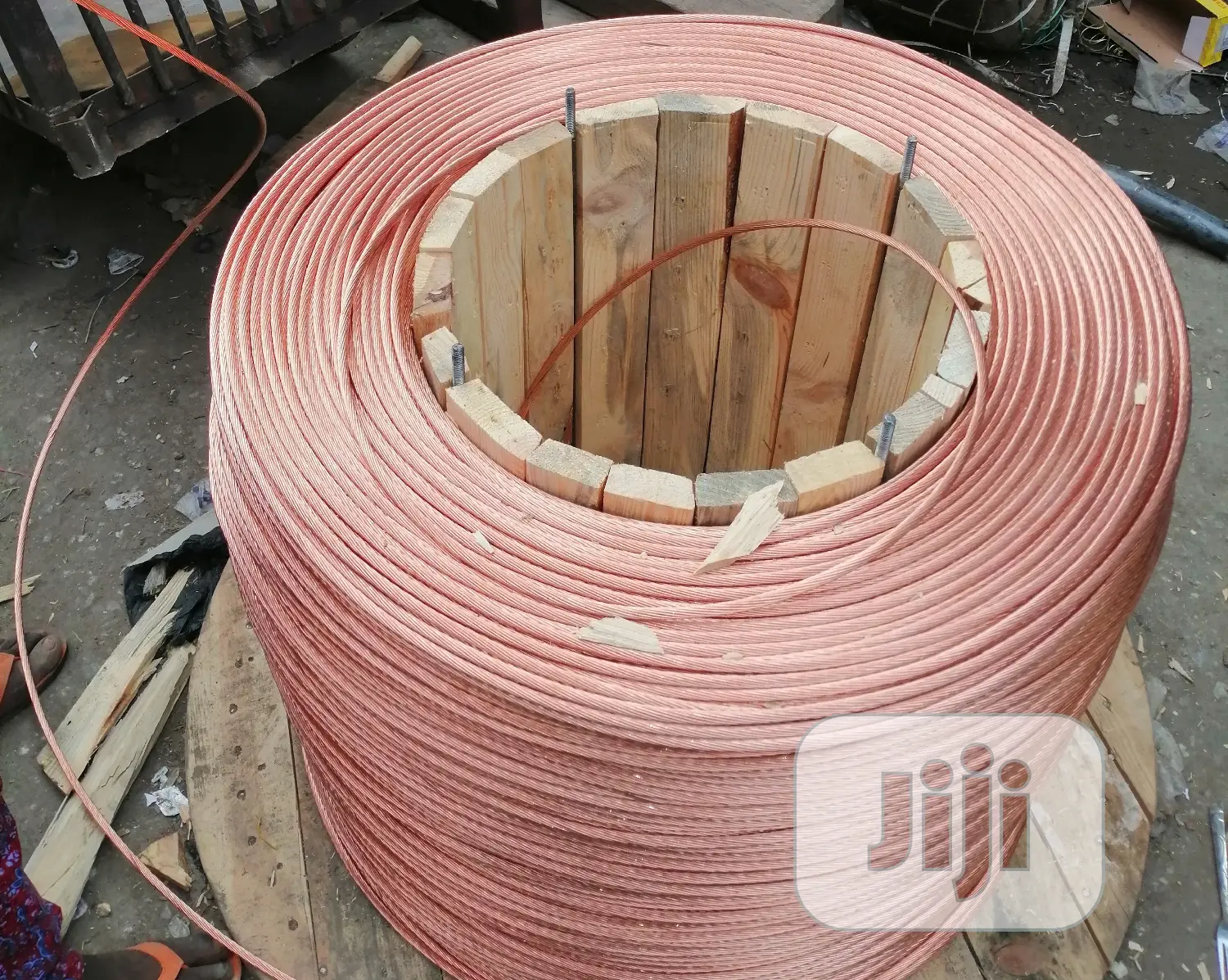 50mm Bare Copper Earthing Cable.