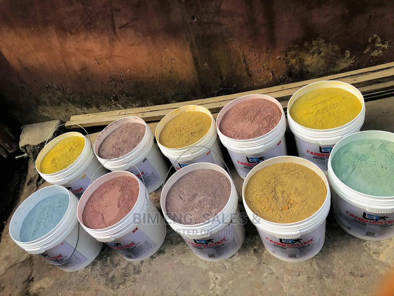 Color Hardener Release Agents Stamped Compound Polishing