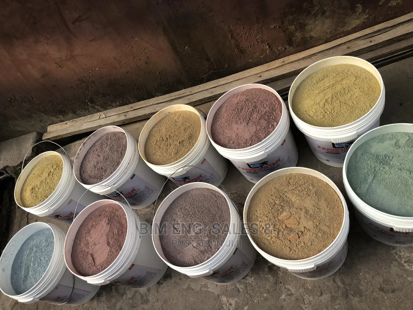 Color Hardener Release Agents Stamped Compound Polishing