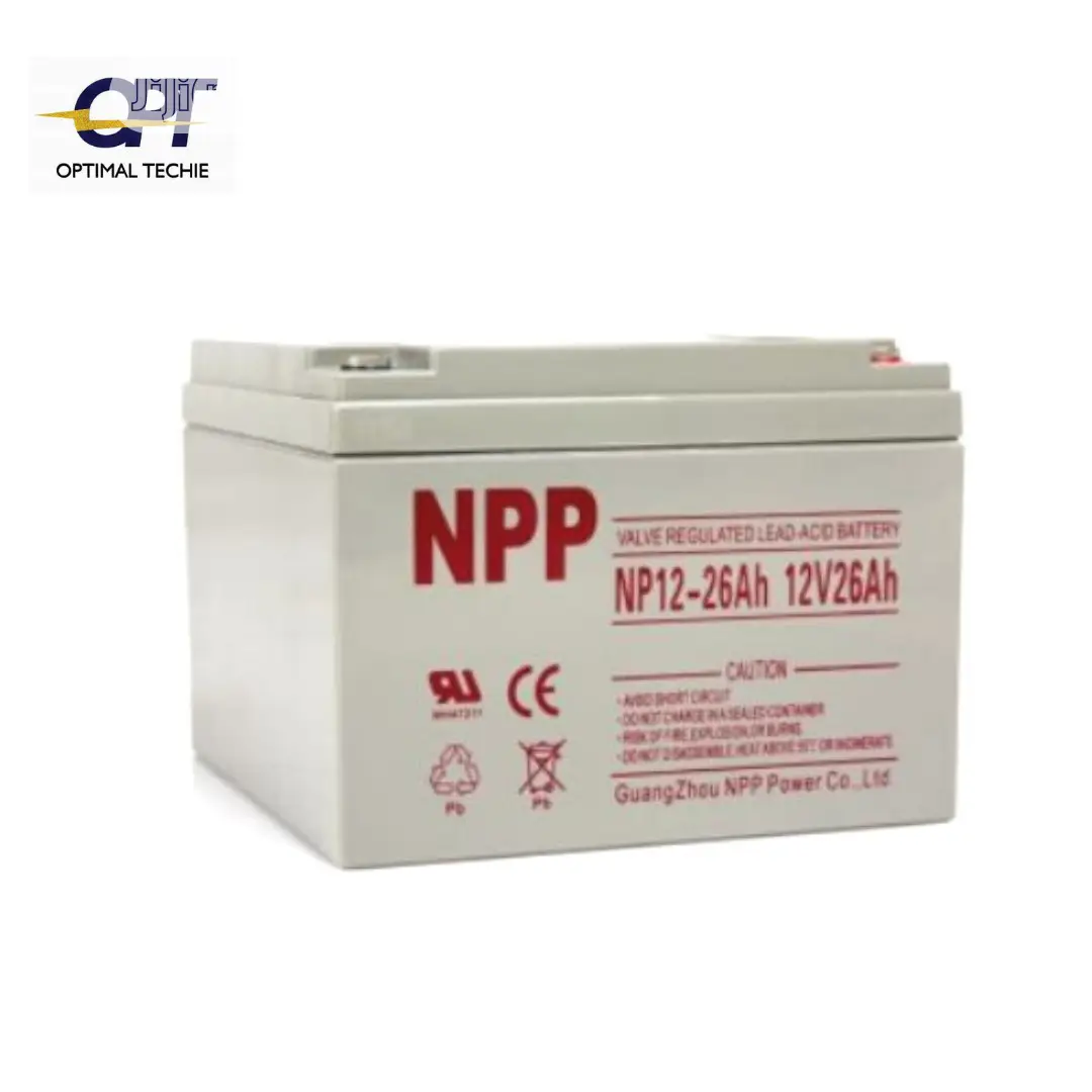 NPP 26ah Lead Acid Battery