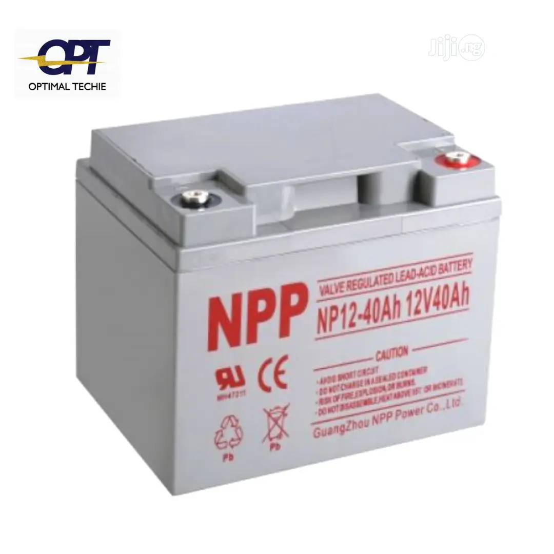 NPP 40ah Lead Acid Battery