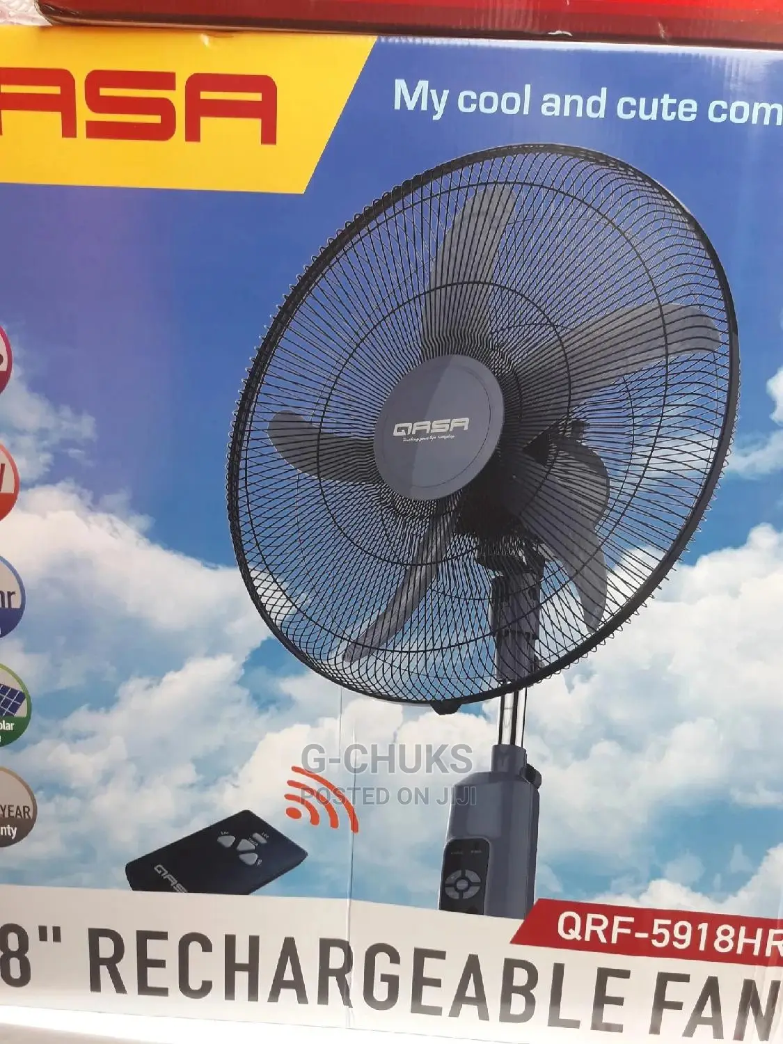Rechargeable Fan