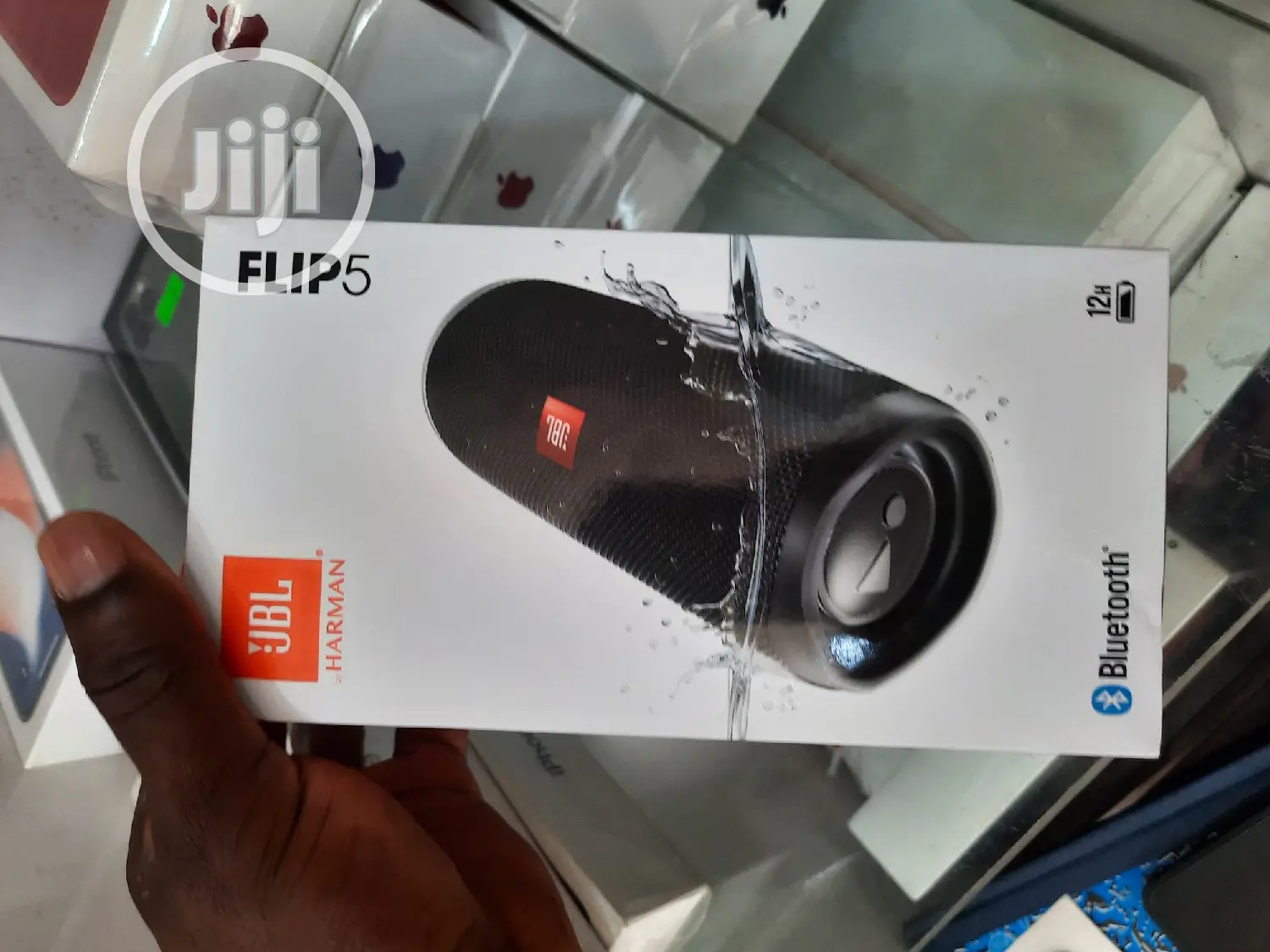 JBL Flip 5 Waterproof Bluetooth Speaker.