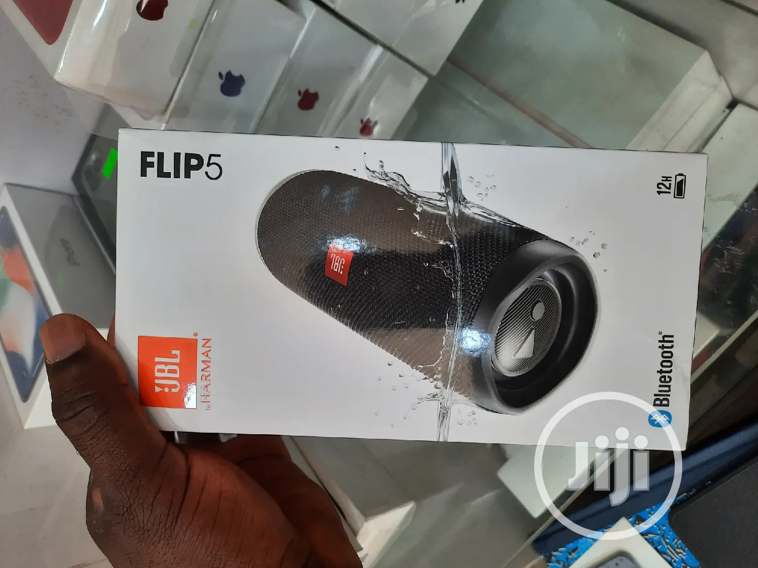 JBL Flip 5 Waterproof Bluetooth Speaker.