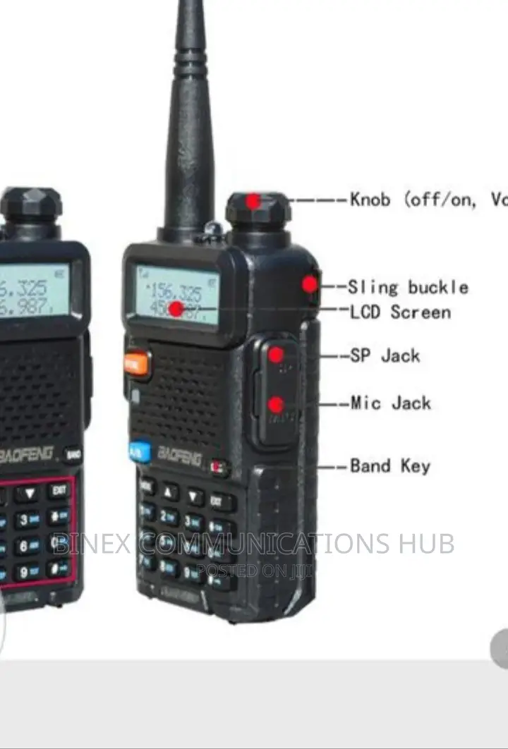 Baofeng Uv-5r Walkie-Talkie Radio