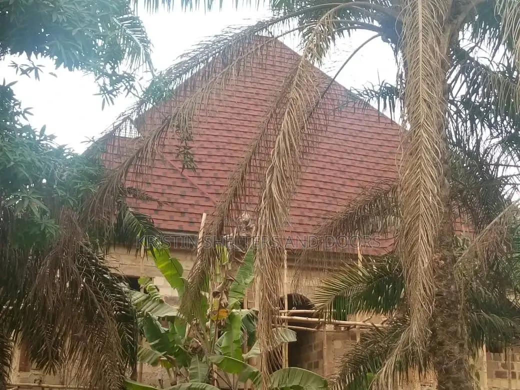 Wine and Black Milano Stone Coated Roofing Sheet