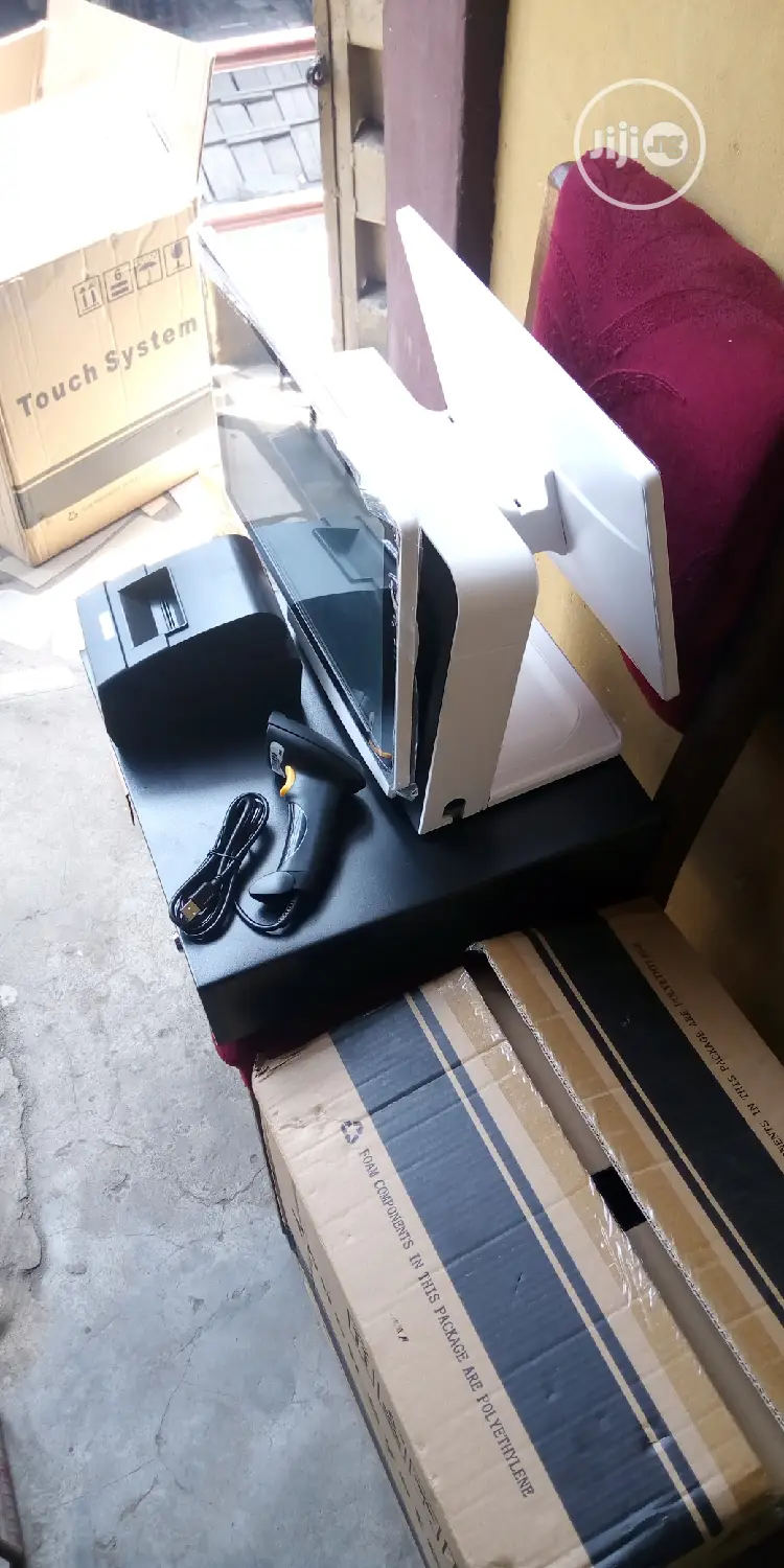 15.6 Touch Screen Pos =Screen+Printer+Cash Drawer+Scanner