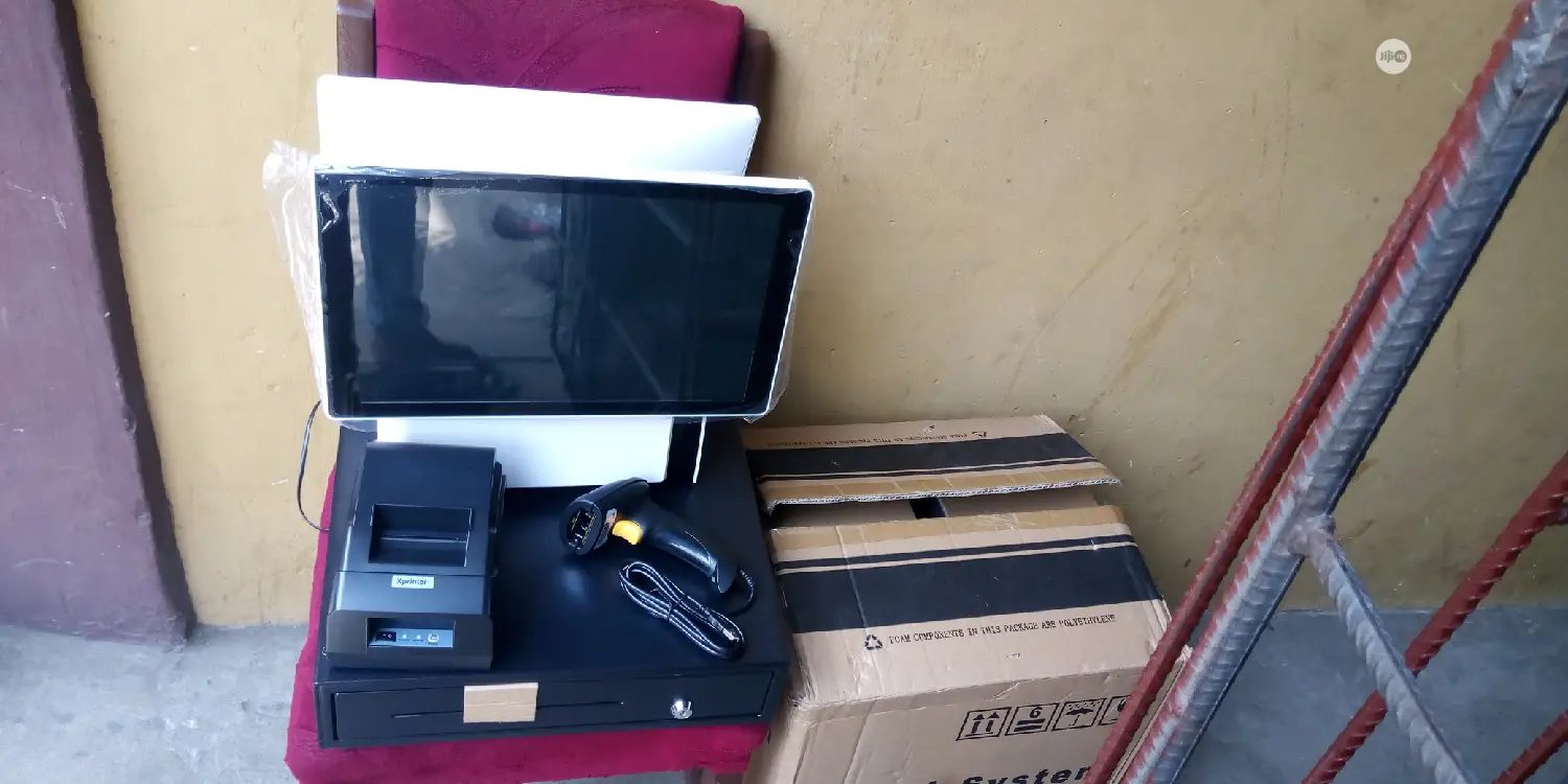 15.6 Touch Screen Pos =Screen+Printer+Cash Drawer+Scanner