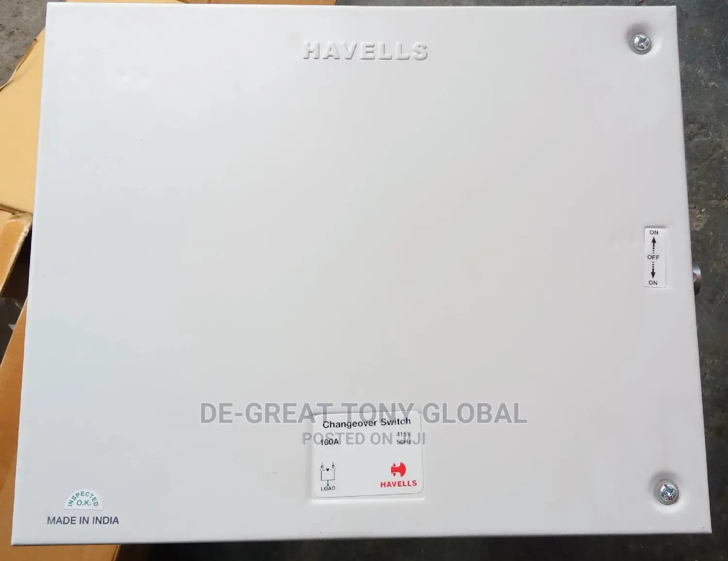 100amps Changeover Havell