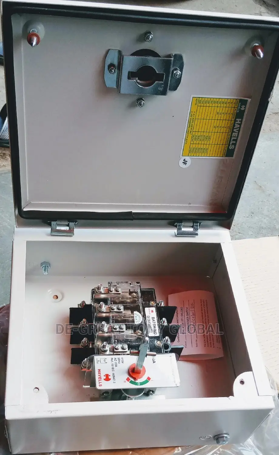63amps Onload Changeover Havell