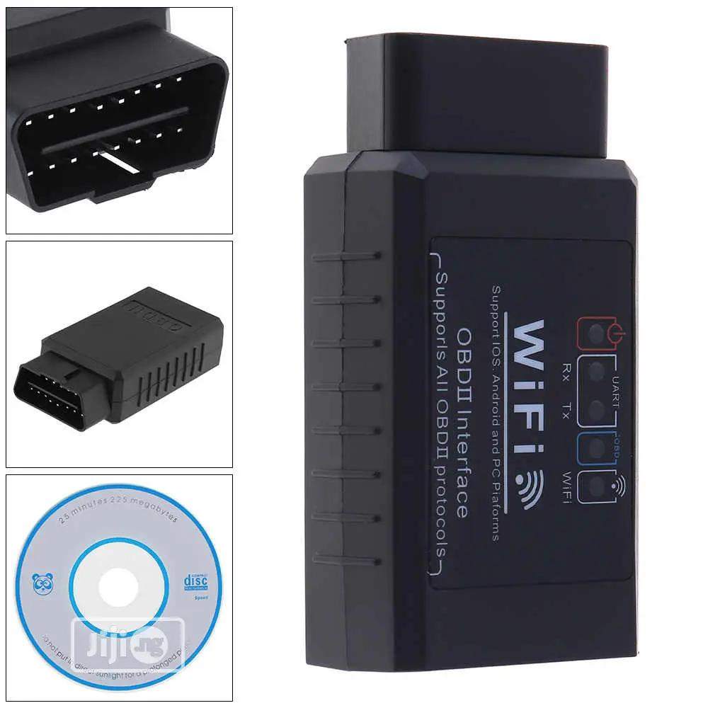 Elm32716pin Obdii Obd2 Wifi Car Scanner Diagnostic Tool Scan