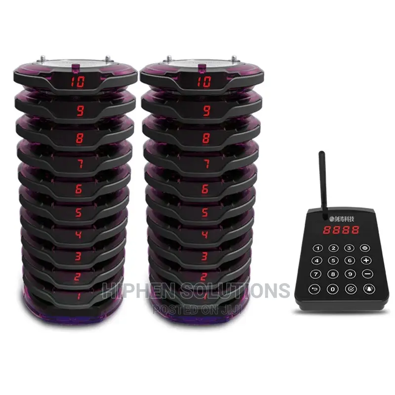 Restaurant Waiter Server Pager System for Customers