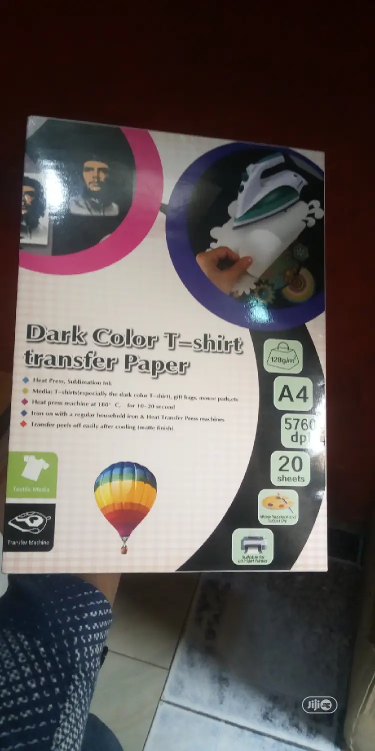 Dark Colour Tshirt Transfer Paper