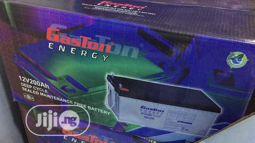 12v200ah Gaston Deep Cycle Lead Acid Battery