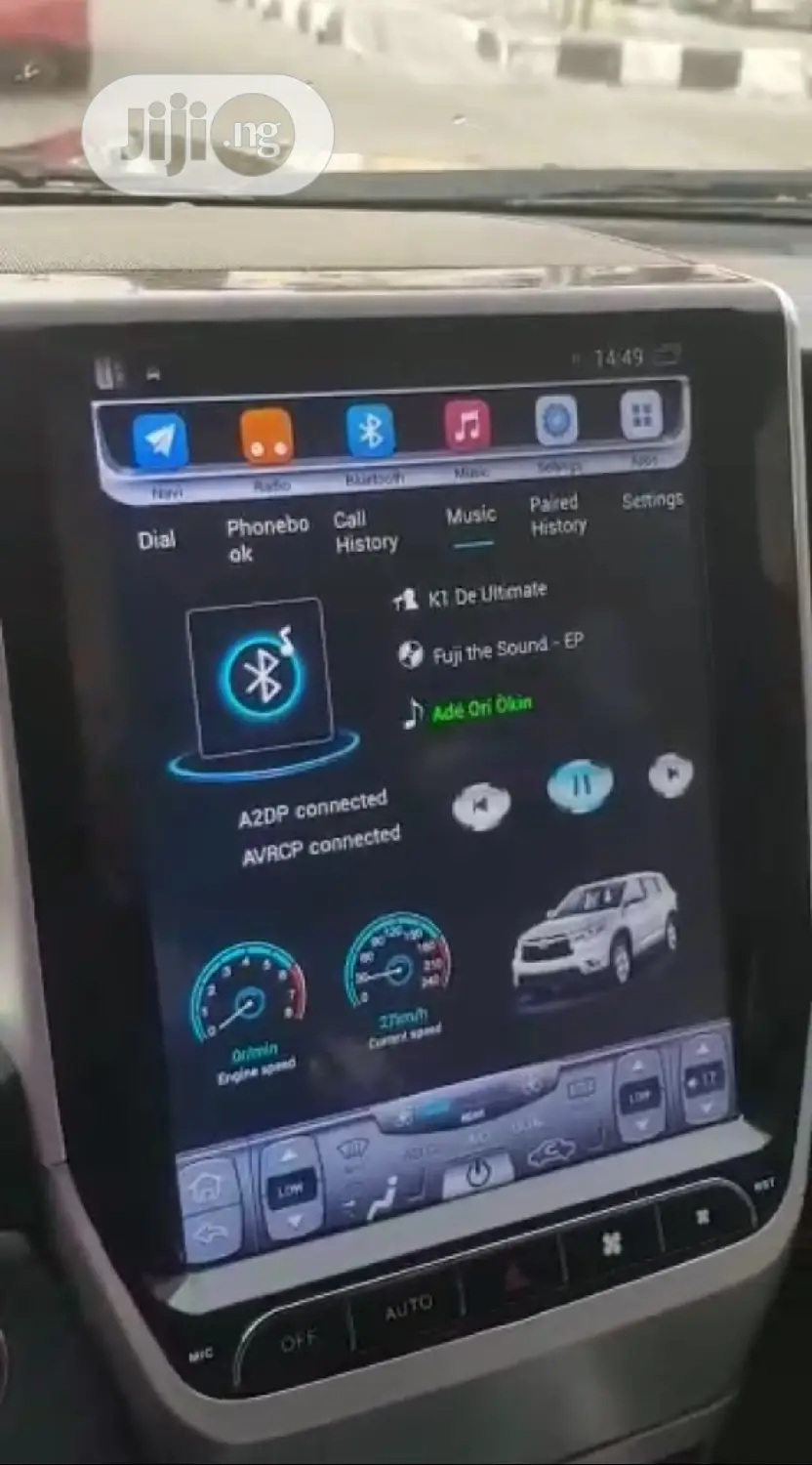 Toyota Highlander 2014 to 2018 Android Screen