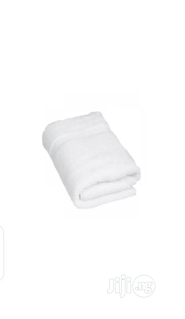 Large Bath Towel - White