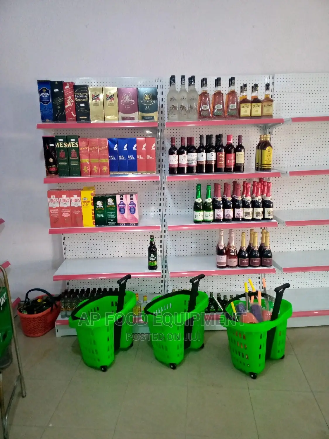 New Supermarket Shelf.Single